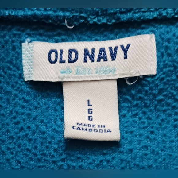 Old Navy Sweatshirt Blue Size L - Picture 3 of 3